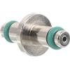 ORFOFE Valvola Girevole con Guarnizione O-Ring per Manometro Subacqueo Resistente ad Alta Pressione in Metallo e Gomma, Filettatura 7/16-20unf per Manutenzione Immersione Sub