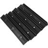 TOPPERFUN 4 Pezzi Gancio per Sedile di Barca Gonfiabile in Pp Nero, Supporto Mobile per Kayak e Dinghy, Design Salvaspazio per Sport Acquatici e Gite in Famiglia