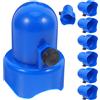 DEARMAMY Tappi per Pali Trampolino 8 Pezzi in Pp Blu per Giardino