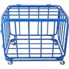 YldessmEU Portaoggetti for Palline Gabbia for Palline Pieghevole di Grande capacità, Contenitore for Palline da Esterno for Asilo/Scuola/Stadio/Parco Giochi, Blu(120x80x90cm)