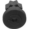 Artibetter Base di Montaggio per Kayak in Plastica Nera Perno