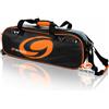 Genérico - Borsa da bowling per 3 palline con ruote e pannello trasparente | La borsa a rullo Unica con pannelli Pure Vision sul lato e sul coperchio. Tessuto 1680D premium, ruote morbide e base