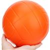Generic Pallavolo in Spugna PU Senza Gonfiaggio Dell'aria per Allenamento per Studenti Al Coperto e All'aperto - Attrezzatura Sportiva Arancione Durevole da 10 Cm/4 Pollici (Pallavolo)
