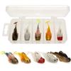 Generic Jumping Fish Lures Kit per | Simulazione acqua salata Lures | 5 per canna da colorati, esca da per tutti gli strati d'acqua