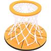 Sxhlseller Porta da Basket Sospesa a Soffitto con Palla |Set Montato Durevole per il Divertimento Al Chiuso della Camera da Letto di Casa