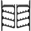 Ciieeo 2 Pezzi Supporto da Parete per Arco e Frecce in Pla Struttura Resistente, Facile da Installare, per Stoccaggio Indoor e Spazi Commerciali