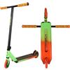 Z-PLUS Zplus Pro Scooter - Monopattino professionale da principiante ad avanzato Freestyle Street Pro, per bambini dagli 8 anni in su, adolescenti e adulti (verde/arancione)