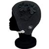 Blue Reef Oslo Bubble Single Solid Colour Floral Ladies Classic Retro 3 Flower Group Subtle Tone On Tone 3D Petal Stylish Vintage Swimming Hat Cap One Size Average Adults Adjustable Strap