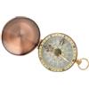 Cryfokt Bussola Portatile per Orologio da Tasca in Metallo Vintage retrò in Rame con Copertura a Scatto Automatico, Bussola in Bronzo Leggera per attività All'aperto, Viaggi di Arrampicata