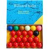 Sinkkuma Set di 22 palline da biliardo, 52,5 mm, per tavoli da biliardo