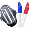 Danlai Golf Finer Clip Liner Marker Pen Template Marks Strumento di Allineamento Posizionamento Aids Strumento Sportivo per Esterni per Regalo di Golfista
