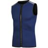 Goutdori Top da Muta da Uomo Senza Maniche con Cappuccio, Gilet Termico per Snorkeling e Surf, Blu Navy, Taglia XXL Top da Muta da Uomo, Gilet Senza Maniche, Termico con Cappuccio per Snorkeling e s