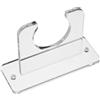 TOYANDONA Supporto da Parete Design Salvaspazio in Acrilico Trasparente Organizer Antiscivolo per Racchette da Tennis e Ping Pong per Esposizione a Casa
