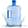 Pesoncarl Brocca per Acqua da 7, 5 Litri con Manico Contenitore per Bottiglia d'Acqua Portatile Riutilizzabile Antipolvere sigillato Trasparente Senza odori per Uso Alimentare per la casa all'aperto