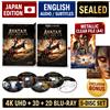 PSL Avatar: Fire and Ash 4K UHD + 3D + 2D Blu-ray 5-Disc Japan Edi w/Clear File