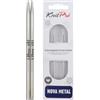 KnitPro 10416 Knit PRO - Punte di Ricambio per Ferro Circolare, 3,25 mm, 132 mm