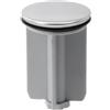 HOgardenME Copertura in rame grigio per lavabo, fino a 40 mm, tappo di scarico di ricambio