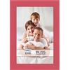 Icona Bay - Cornice portafoto in Rosso 10x15 cm - Cornice in legno composito in stile moderno - Tavolo o montaggio a parete - Collezione Bliss