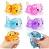 TaimeiMao 4 Pezzi Squeeze Giocattoli,Axolotl Squeeze Toy,Axolotls Squishy,Squishys