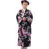 Hauwthg Costume Da Geisha Kimono - Abito Tradizionale In Seta Con Stampa Floreale | Costume Kimono Giapponese Per Bambini,Per Feste Di Compleanno, Spettacoli Teatrali, Palcoscenico e Raduni, Bambine
