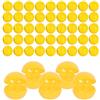 Begonia 50 palline da lotteria, 3 cm, palline da lotteria, palline da sfuso, palline colorate per feste, decorazioni colorate per bingo senza numero, sfere di plastica da riempire per giochi di famiglia