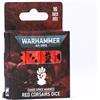 Games Workshop - Warhammer 40,000 - Chaos Space Marines: Red Corsairs Dadi Set