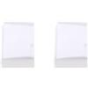 Paowsietiviity 2 set da 100 pezzi di custodie protettive trasparenti per carte di credito, 60 x 90 mm