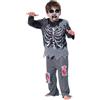Rubie's Rubies Zombie Repellente per bambino e bambina, Camicia stampata, pantaloni con ferite, Non Morti, Licenza ufficiale per Halloween, feste, cosplay e Carnevale