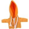 BESPORTBLE Mini Felpa per Bambola in Stoffa Gialla per Travestimento DIY | Accessorio per Bambole, Adatta a Collezionisti ed Appassionati, Tocco Elegante, Gioco di Vestire