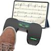 RATSTONE Pedale Bluetooth Voltapagina,Page Turner,Page Turner Senza Fili, Pedale Universale Ricaricabile Pedali Sensibili per Giocare Strumenti,Pedale Wireless per Girare Pagine Musicali, USB, Silenzioso