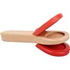 Generic Battente Per Nacchere In Legno Con Manico Lungo | Tavola Per Nacchere In Legno Per, Per Feste Di Compleanno, Sala Musica, Ecc. Regali Per Bambini