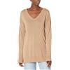 Amazon Essentials Maglione A Tunica Leggero A Maniche Lunghe Con Scollo A v (Disponibile In Taglie Forti) Donna