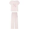 Women'secret Long Pyjama Multilicense Lucky Love Smiley Pigiama Donna (Pacco da 1)