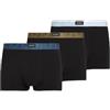 Karl Lagerfeld Uomo Kameo Logo Trunk Set (3 Pack) Midnight/Clear Sky/Olive XS