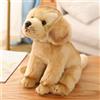 Peluche Realistico Di Cane, Regalo Di Compleanno, Razza Di Cane, Occhi Ricamati,