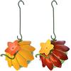 Wild Wings WWSFHF5 So Real Monofiore Hummingbird feeder, rosso/giallo (2-pack),