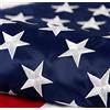 DANF FLAG Bandiera americana, lunga durata, in nylon, stelle ricamate, strisce cucite, protezione UV, perfetta per esterni, bandiera USA (1,2 x 1,8 m)
