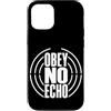 Jimbeels Custodia per iPhone 12/12 Pro OBEY NO ECHO Pensiero Libero Voce Personale