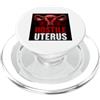 Clever Witty Hostile Uterus Designs Hostile Uterus Pro Choice Femminista diritti delle donne Divertimento arrabbiato PopSockets PopGrip per MagSafe