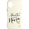 ENGAGEMENT WEDDING HONEYMOON MARRIED HEA Custodia per iPhone 16 Plus Matrimonio Spagna - Spagnola Novia, Nonna della Sposa