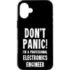 Electronics & Circuit Design T-Shirts & Custodia per iPhone 16 Plus Ingegnere Elettronico