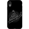 Vintage Hiking Outdoor Nature Lover Grap Custodia per iPhone XR Vintage Caterpillar Frog Foresta Wildlife Escursionismo Natura Escursionista