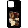 Jimbeels Custodia per iPhone 12 mini BUTTON BOX CALM Fisarmonica Diatonica Musica Folk