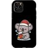 koala winter santa hat stocking snow win Custodia per iPhone 11 Pro Carino Koala Inverno con Cappello di Babbo Natale