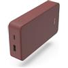 Hama Power Pack 20000 mAh (power bank, ricarica rapida, USB A, USB C, capiente, leggera, piccola, caricatore), verde