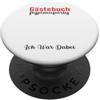 Libro degli ospiti Lista degli invitati Libro degli ospiti Pyjamaparty Pajama Pigiama Party PopSockets PopGrip Adesivo