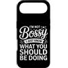 Leadership Humor Quote Co Custodia per iPhone Air Non sono prepotente, so solo cosa dovresti fare in modo divertente