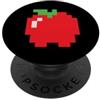 Retro 8-bit Gamers Tees Pixel Apple 80s Video Game Halloween Costume Gruppo PopSockets PopGrip Adesivo