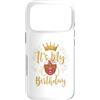 Black Women Afro African American Birthd Custodia per iPhone 17 Pro È il mio compleanno Ragazza afroamericana Crown Black Women