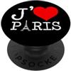 Miftees France Tees Torre Eiffel J'adore Parigi PopSockets PopGrip Adesivo